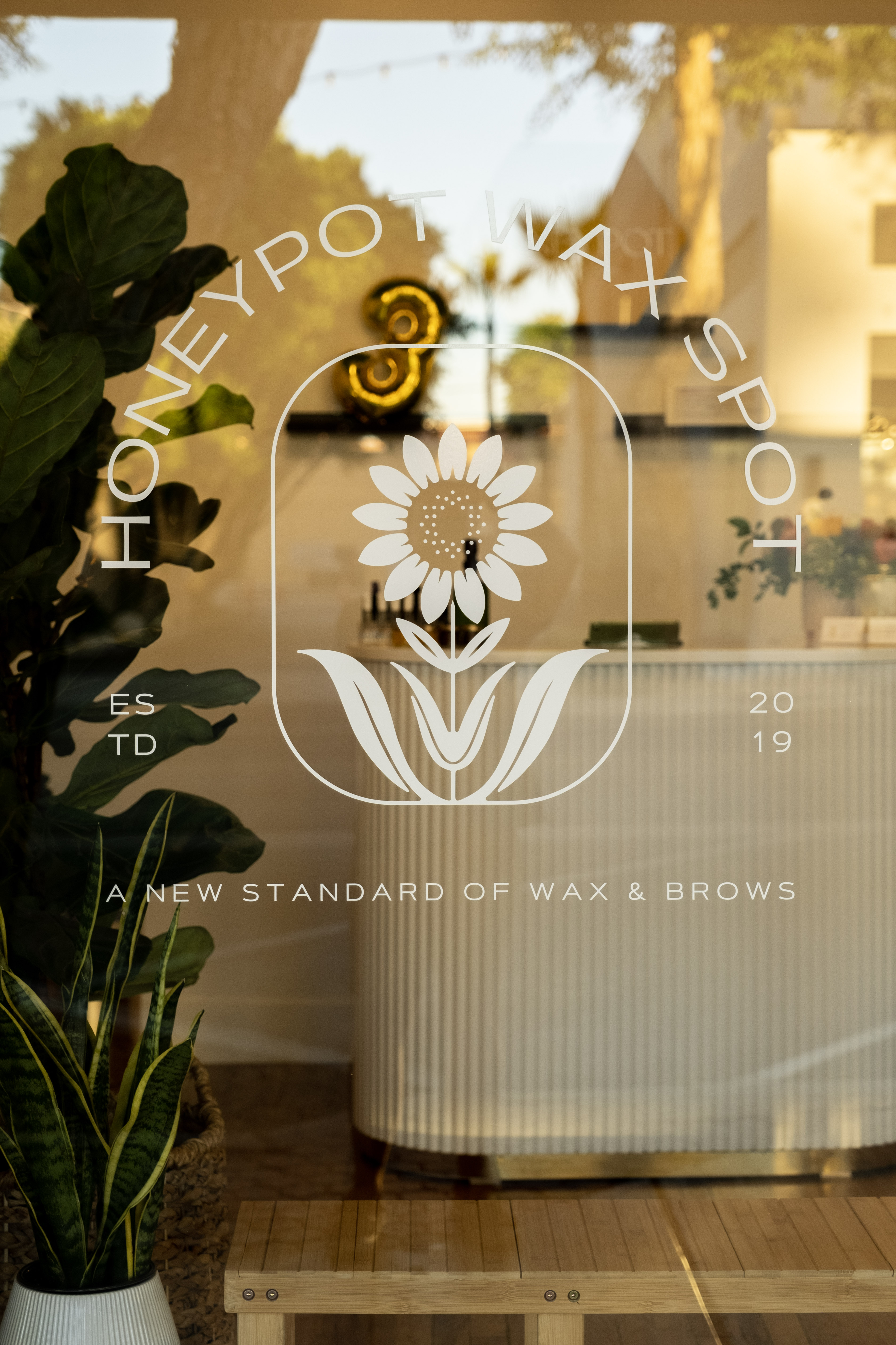 Honeypot Wax Spot front door in Old Town Scottsdale